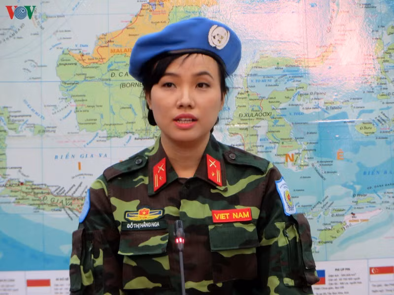 Những “bóng hồng” của Việt Nam tham gia gìn giữ hòa bình thế giới
