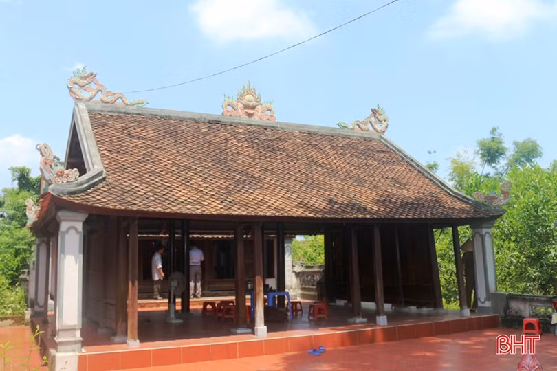 Công nhận Mộ và Đền thờ Trần Tịnh là di tích lịch sử văn hóa quốc gia