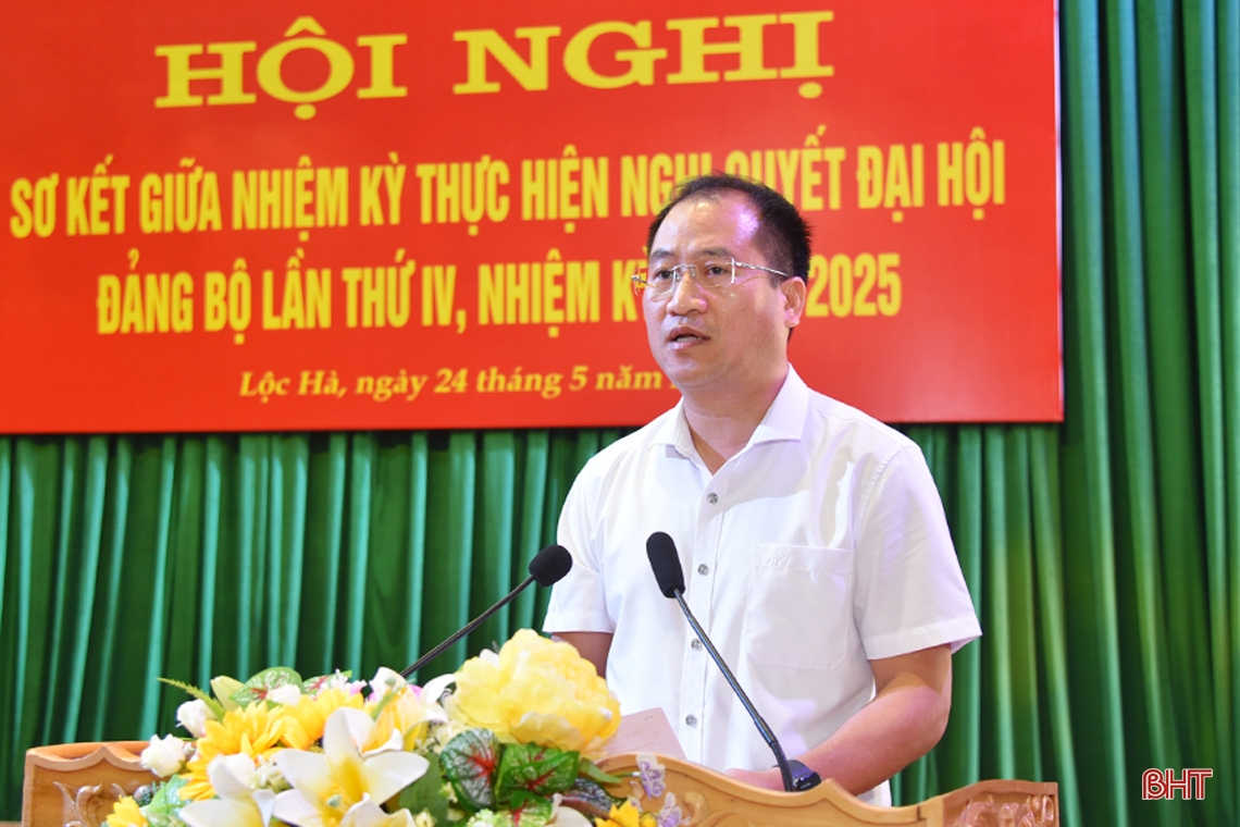 Lộc Hà tập trung thực hiện thắng lợi các nhiệm vụ chính trị trọng tâm