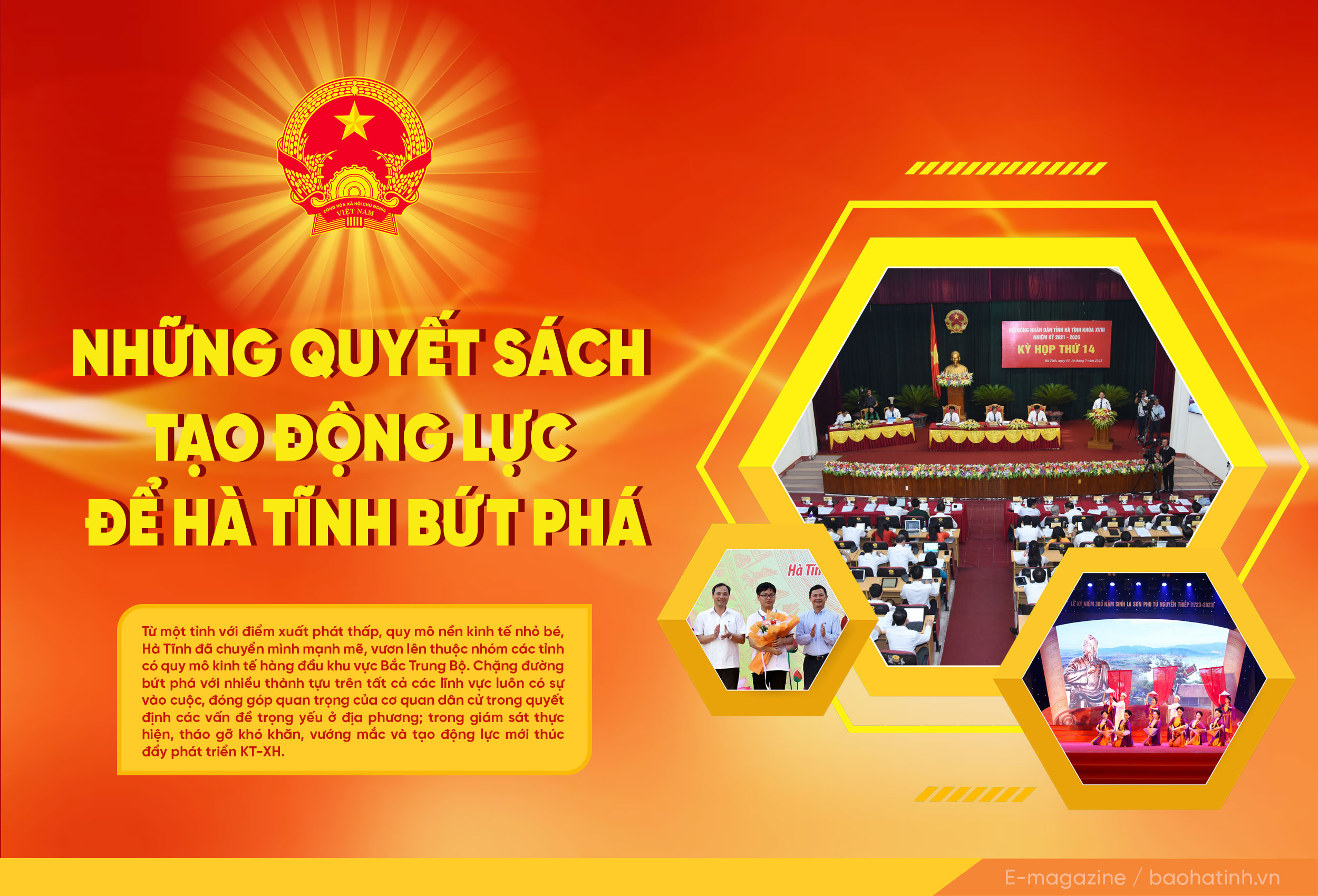 Những quyết sách tạo động lực để Hà Tĩnh bứt phá (bài 3): Xây dựng nền tảng vững chắc cho bước phát triển đột phá