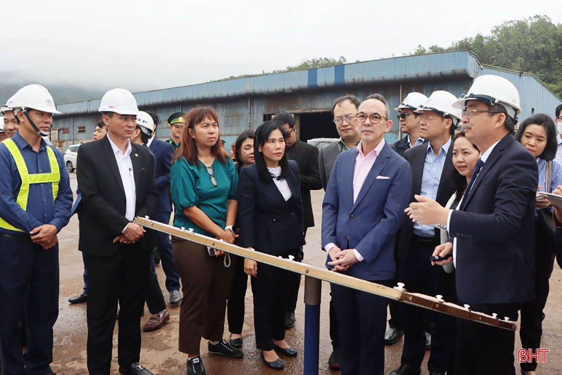 Luôn đồng hành, phối hợp để doanh nghiệp Thái Lan đầu tư phát triển tại Hà Tĩnh
