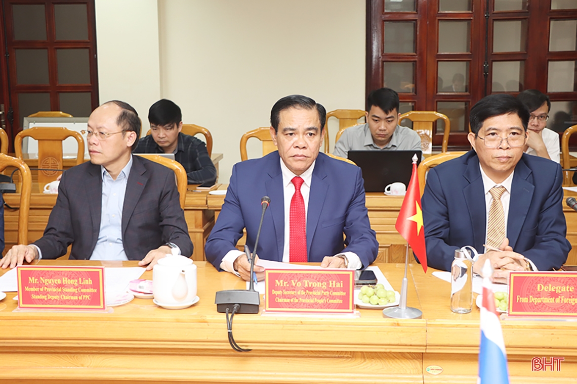 Luôn đồng hành, phối hợp để doanh nghiệp Thái Lan đầu tư phát triển tại Hà Tĩnh