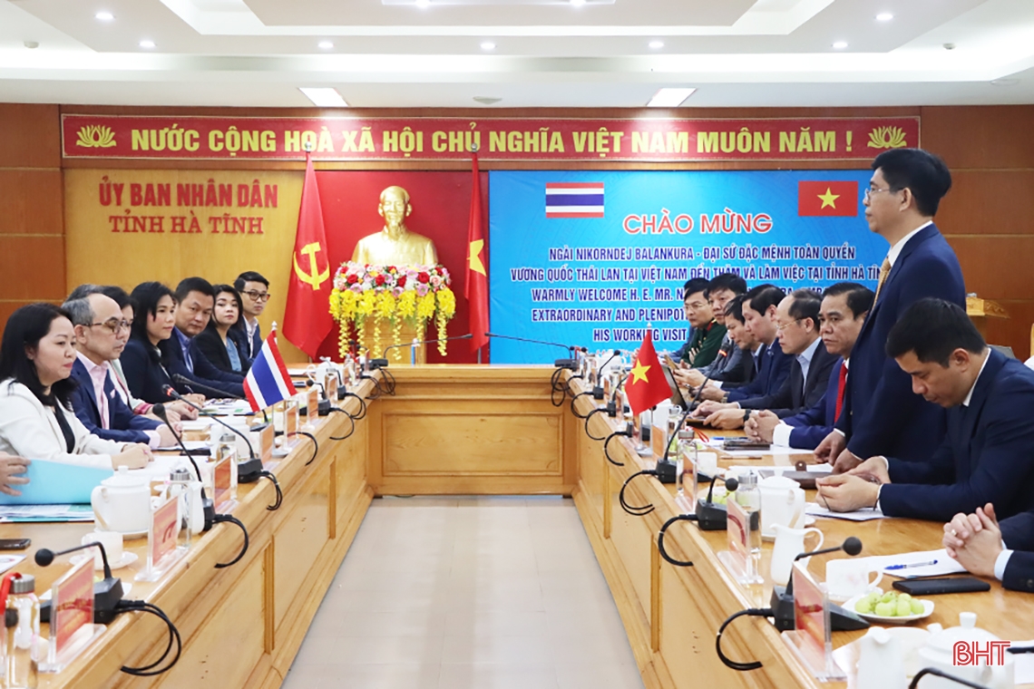 Luôn đồng hành, phối hợp để doanh nghiệp Thái Lan đầu tư phát triển tại Hà Tĩnh