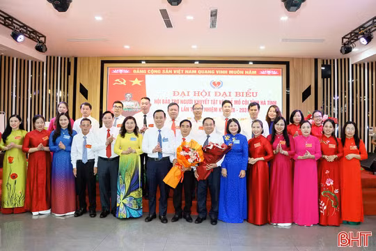 Ông Nguyễn Văn Sơn tái cử chức Chủ tịch Hội Bảo trợ Người khuyết tật và Trẻ mồ côi Hà Tĩnh