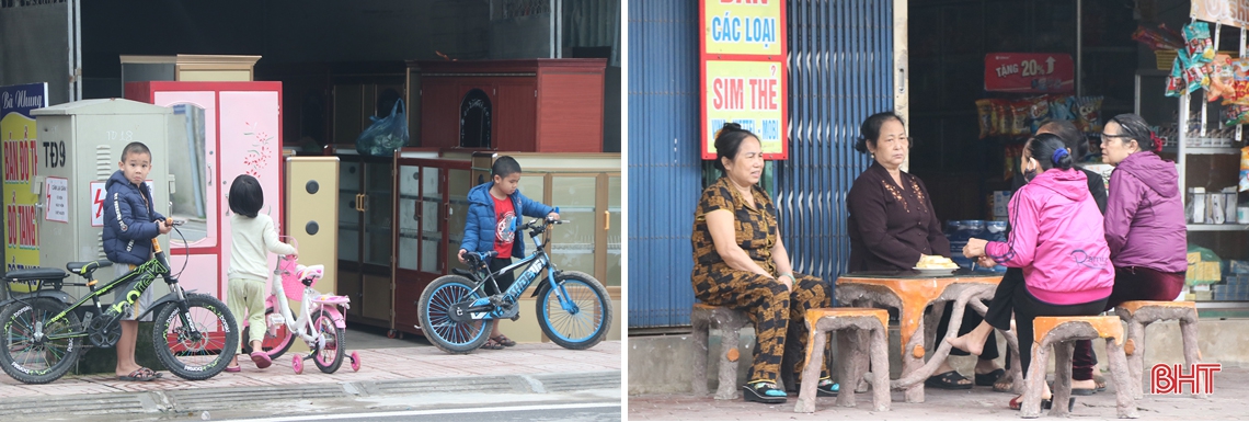 Sau 10 ngày thực hiện Chỉ thị 16, người dân Hà Tĩnh bắt đầu chủ quan việc phòng dịch Covid-19
