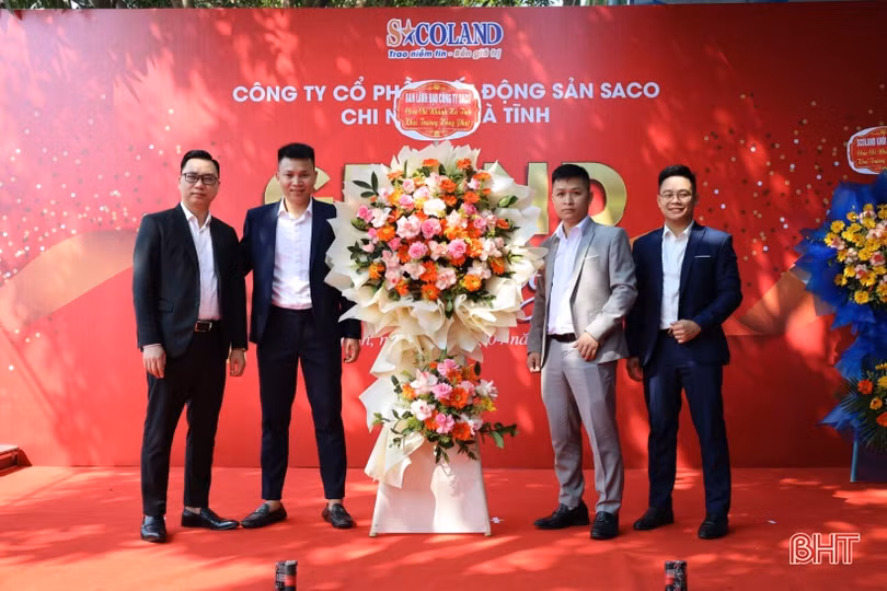 Sacoland khai trương văn phòng đại diện tại Hà Tĩnh