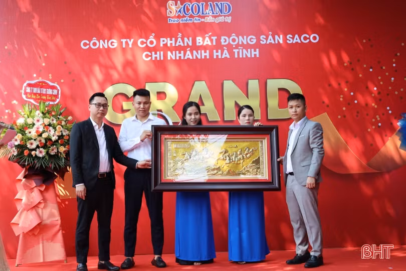 Sacoland khai trương văn phòng đại diện tại Hà Tĩnh