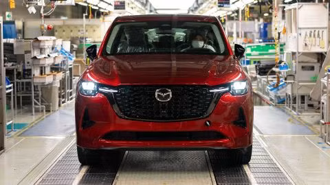 Mazda CX-60 2023 bắt đầu được sản xuất