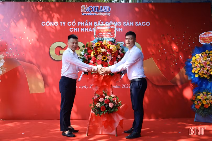 Sacoland khai trương văn phòng đại diện tại Hà Tĩnh