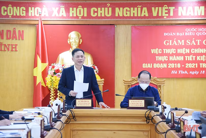 Hà Tĩnh chú trọng thực hiện chính sách pháp luật về tiết kiệm, chống lãng phí