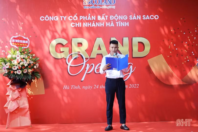 Sacoland khai trương văn phòng đại diện tại Hà Tĩnh