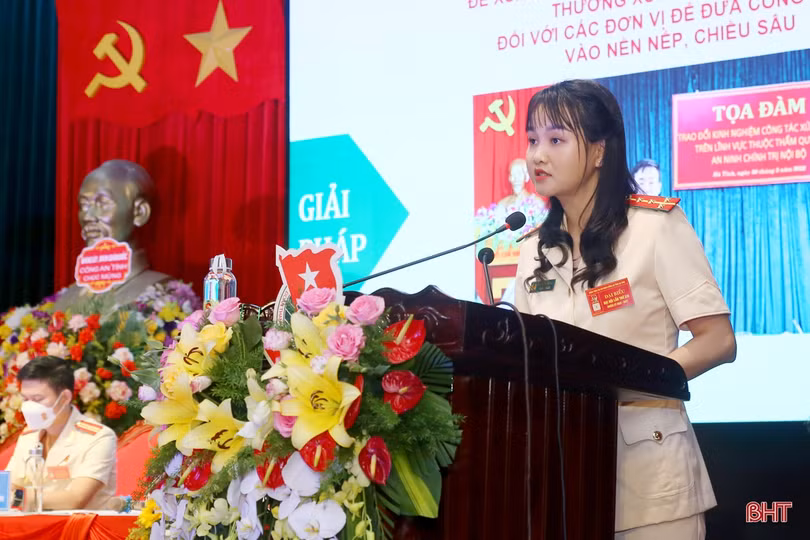 Xây dựng Đoàn Thanh niên Công an tỉnh vững mạnh toàn diện, đáp ứng yêu cầu trong tình hình mới