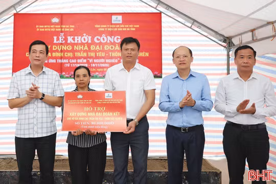Hà Tĩnh đẩy mạnh Phong trào thi đua “Vì người nghèo - không để ai bị bỏ lại phía sau”