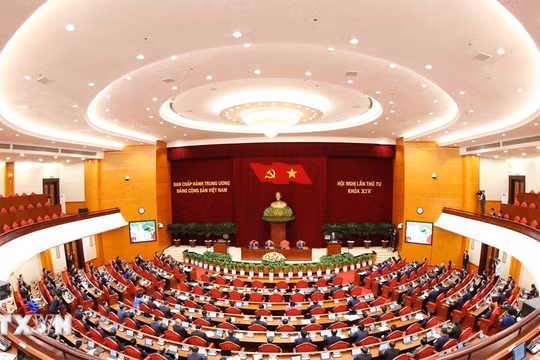Thông cáo báo chí về ngày làm việc thứ nhất Hội nghị Trung ương 4 khóa XIV