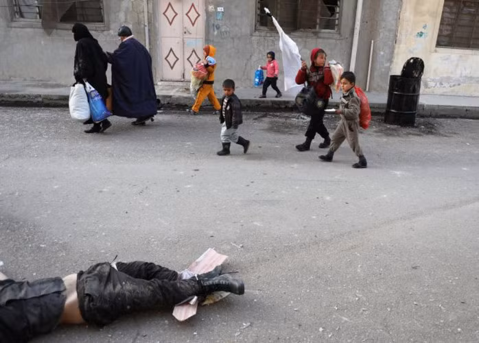 toan canh tran chien mosul iraq tu khi bat dau