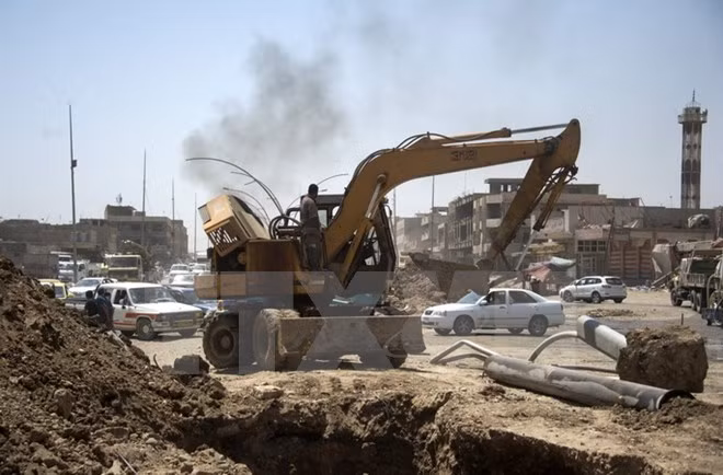 is danh bom lieu chet tai iraq khien 9 nhan vien an ninh tu vong