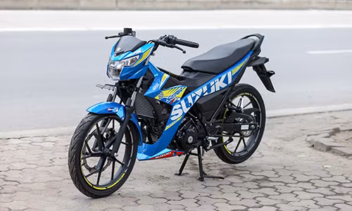 suzuki satria f150 doi 2017 ve viet nam gia hon 70 trieu