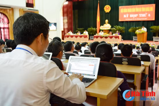 khai mac trong the ky hop thu 4 hdnd tinh ha tinh khoa xvii