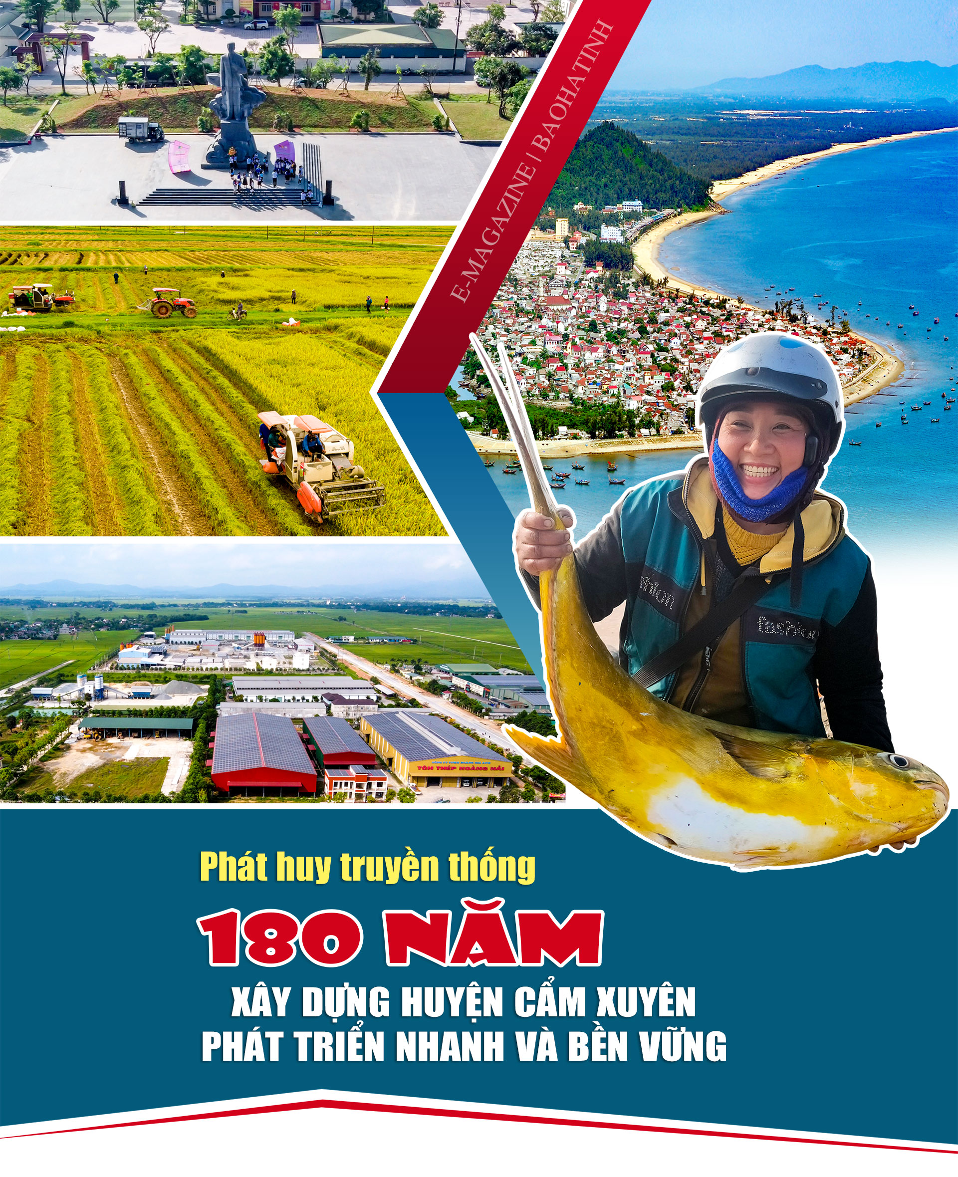 Phát huy truyền thống 180 năm, xây dựng huyện Cẩm Xuyên phát triển nhanh và bền vững