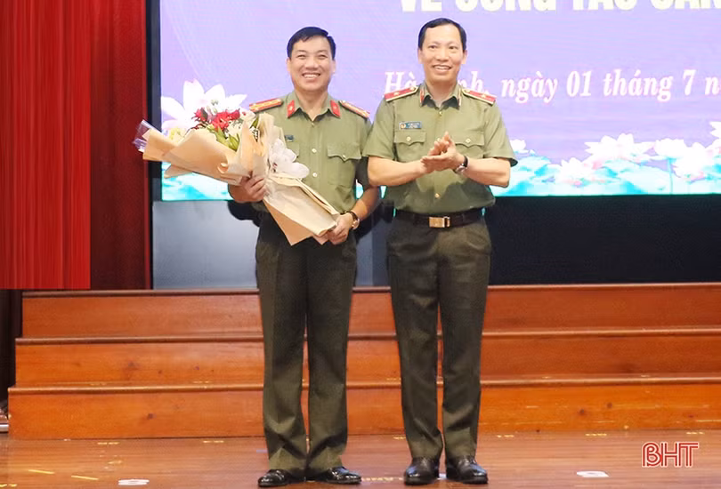 Phó Cục trưởng Cục An ninh nội địa giữ chức Giám đốc Công an Hà Tĩnh