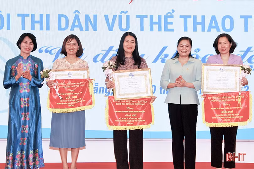 Hà Tĩnh giành giải nhì Hội thi Dân vũ thể thao trực tuyến toàn quốc