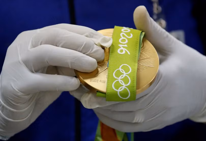 huy chuong vang olympic rio 2016 duoc san xuat nhu the nao