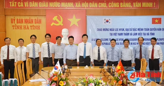 ha tinh de xuat han quoc tang chi tieu xkld doi voi vung anh huong su co moi truong