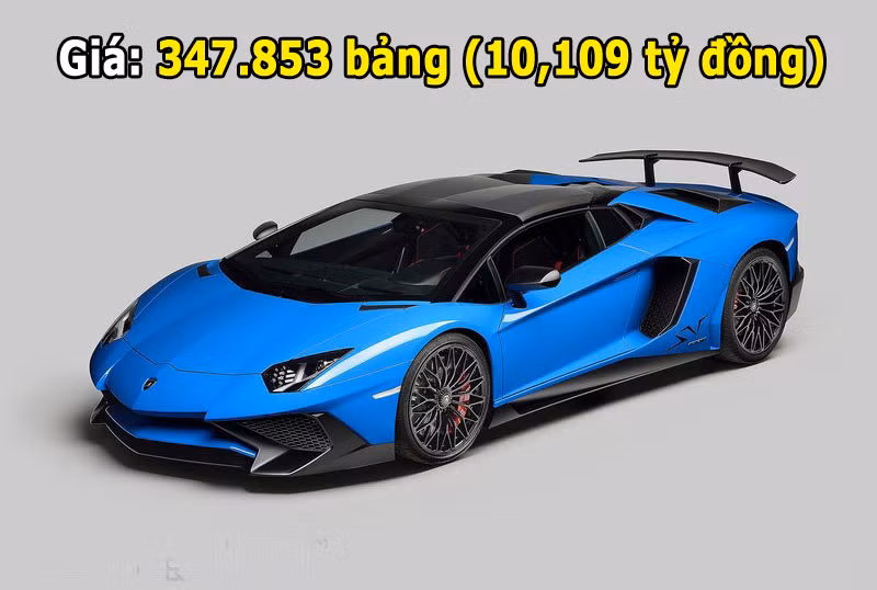 top 10 sieu xe dat nhat nam 2016