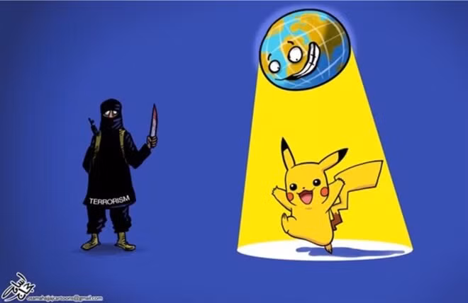 biem hoa khi con nguoi la no le cua pokemon go