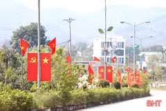 Huyện miền núi Vũ Quang hướng về đại hội Đảng các cấp