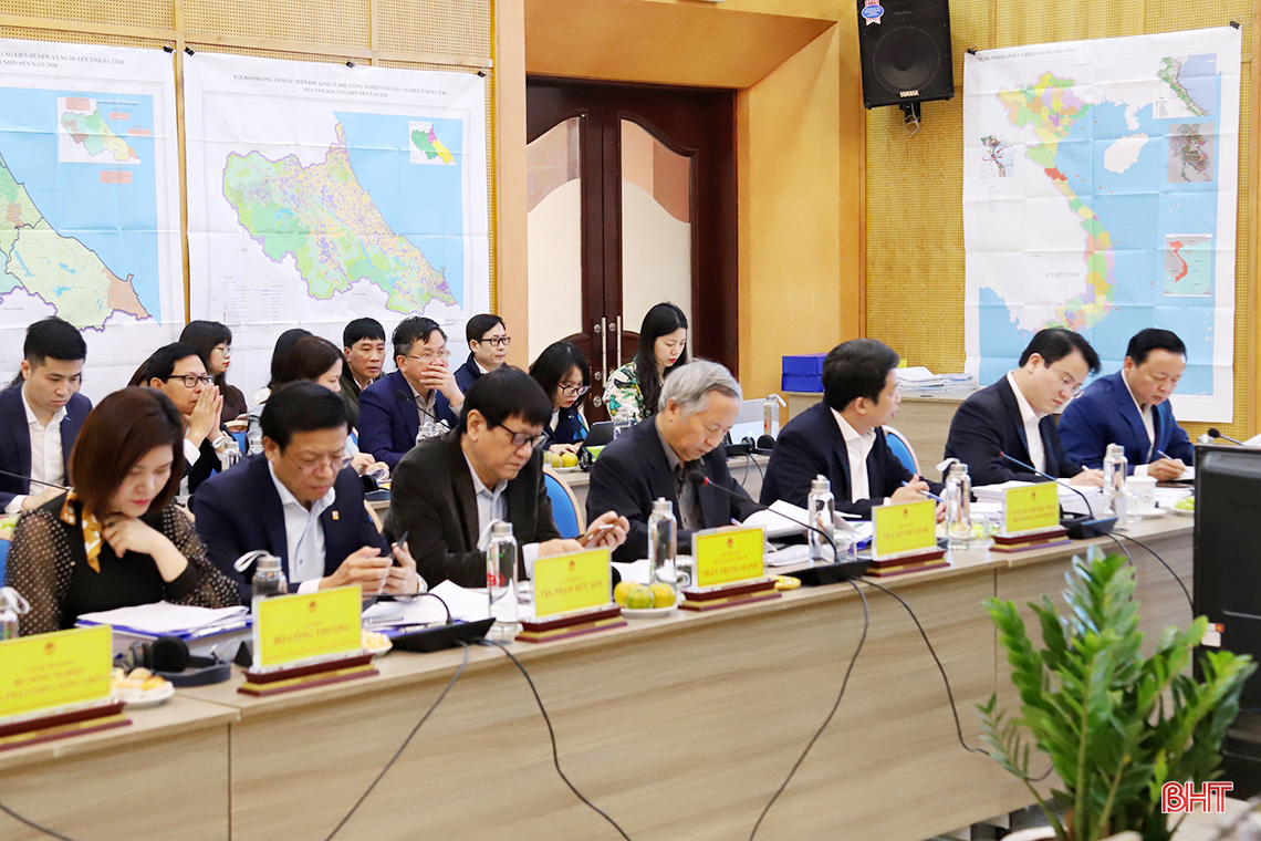 Thẩm định Quy hoạch tỉnh Hà Tĩnh thời kỳ 2021-2030, tầm nhìn đến năm 2050