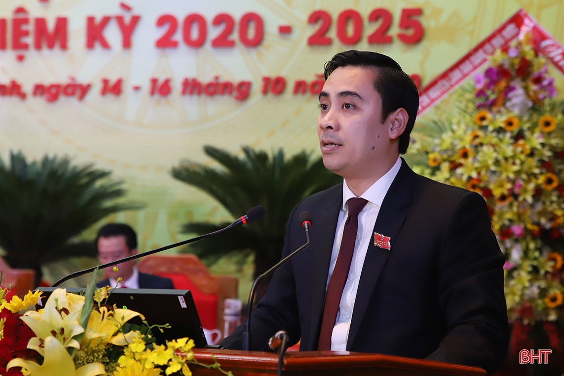 Bầu Ban Chấp hành Đảng bộ Hà Tĩnh lần thứ XIX nhiệm kỳ 2020 - 2025