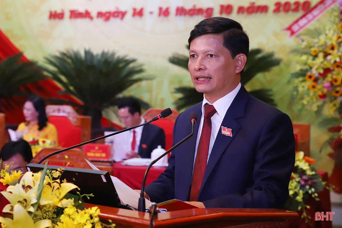 Bầu Ban Chấp hành Đảng bộ Hà Tĩnh lần thứ XIX nhiệm kỳ 2020 - 2025