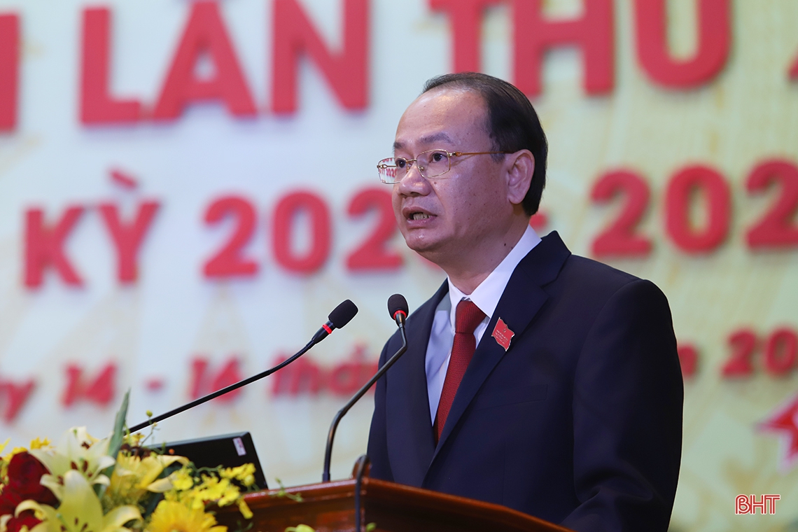 Bầu Ban Chấp hành Đảng bộ Hà Tĩnh lần thứ XIX nhiệm kỳ 2020 - 2025