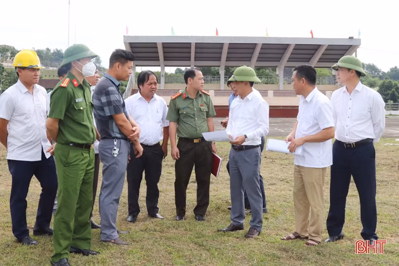 Kiểm tra 3 khu vực trình diễn khinh khí cầu tại Hà Tĩnh chào mừng SEA Games 31