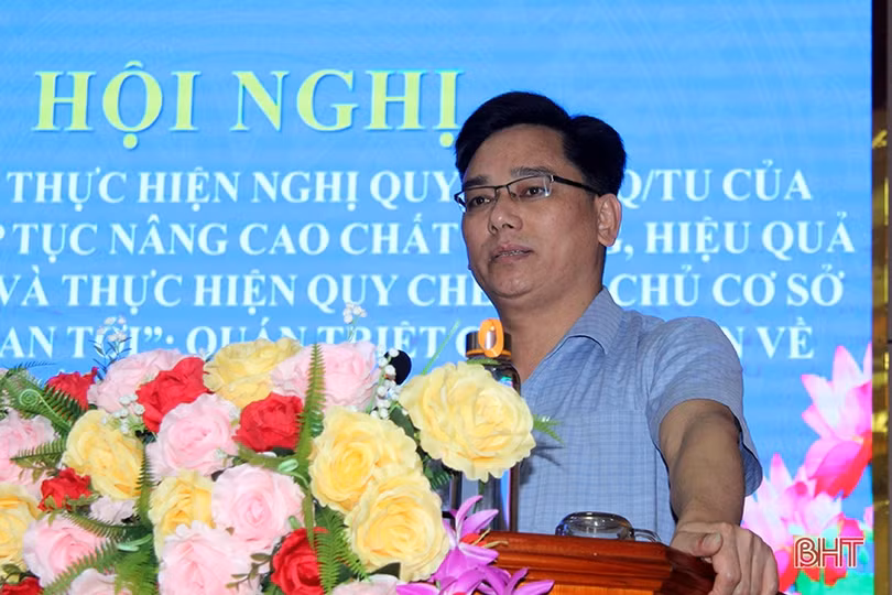 Tiếp tục phát huy có hiệu quả quy chế dân chủ cơ sở ở Hương Sơn