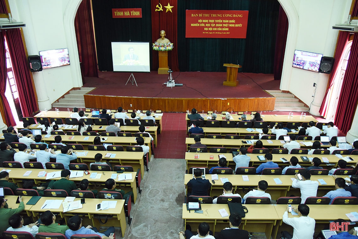 Quán triệt, học tập Nghị quyết Đại hội XIII của Đảng là nhiệm vụ trọng tâm trong năm 2021