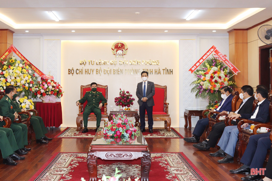 Lãnh đạo tỉnh chúc mừng ngày truyền thống Bộ đội Biên phòng