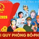 [Infographic] Những quy định nào áp dụng tại phòng bỏ phiếu bầu cử?