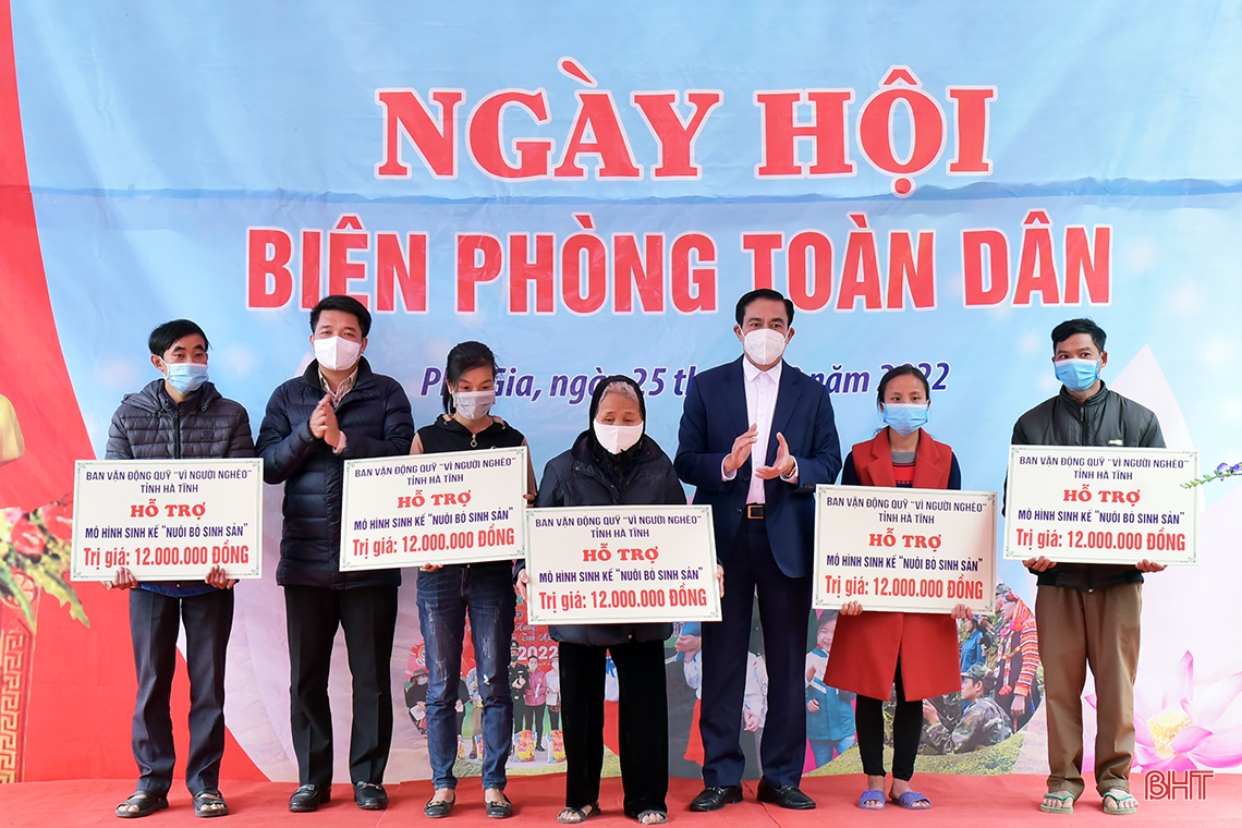 Ngày hội biên phòng toàn dân ở miền biên giới Hà Tĩnh