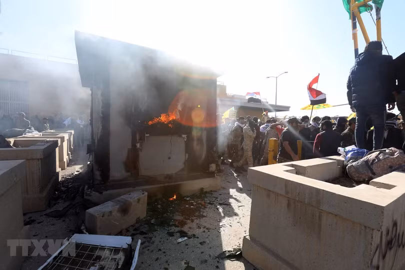 Đại sứ quán Mỹ tại Baghdad hối thúc công dân lập tức rời khỏi Iraq