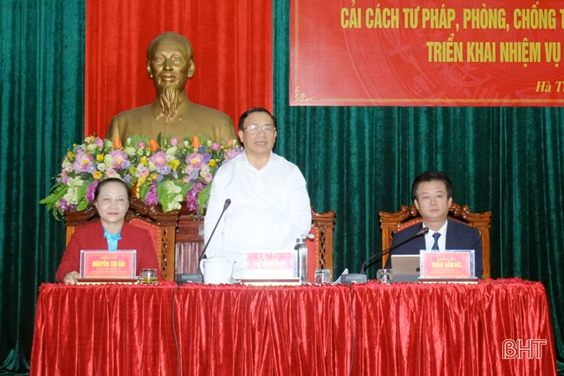 Hà Tĩnh tập trung siết chặt kỷ luật, kỷ cương, giữ vững an ninh trật tự