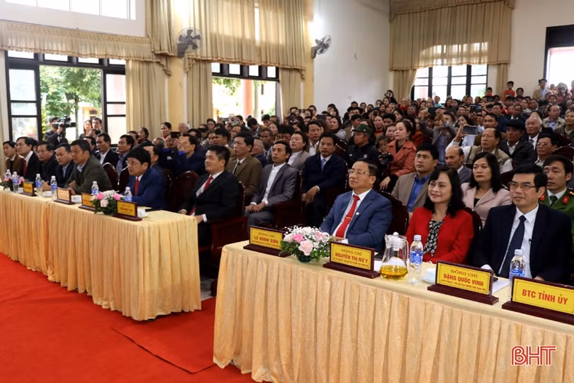 Thạch Hà công bố thành lập xã Tân Lâm Hương