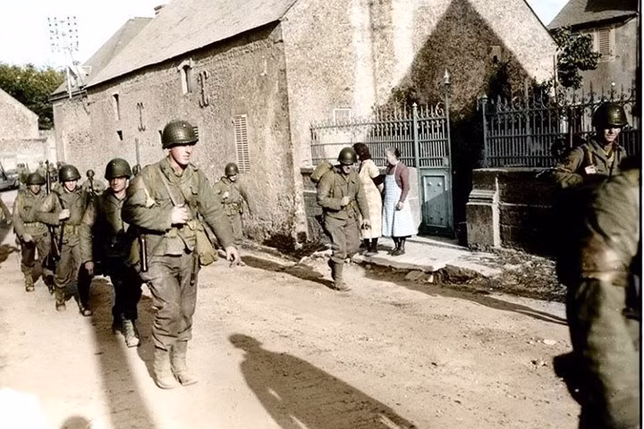 loat anh to mau an tuong ve chien dich overlord cua phe dong minh