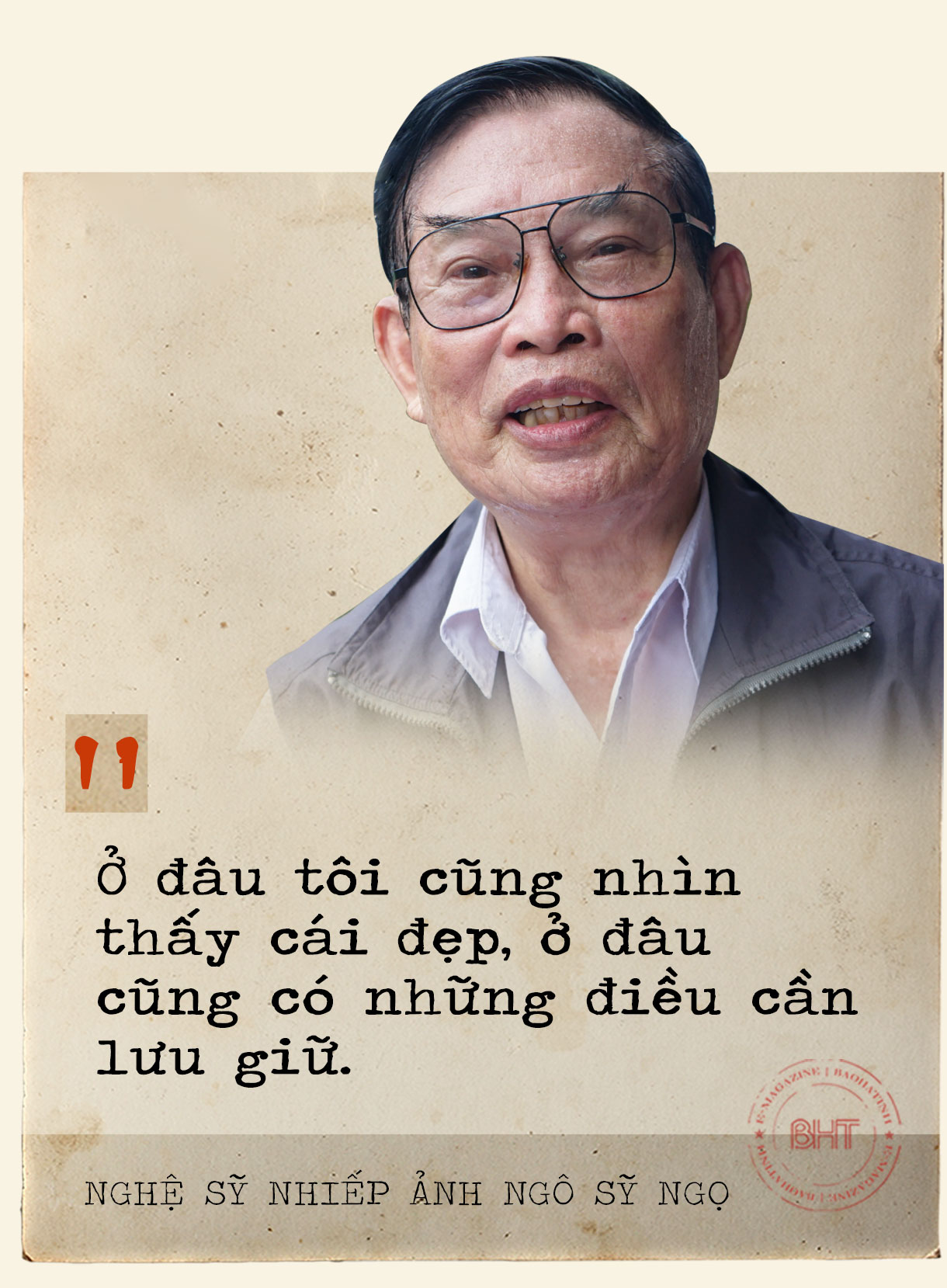 Nghệ sỹ nhiếp ảnh Sỹ Ngọ - người viết sử Hà Tĩnh bằng hình ảnh