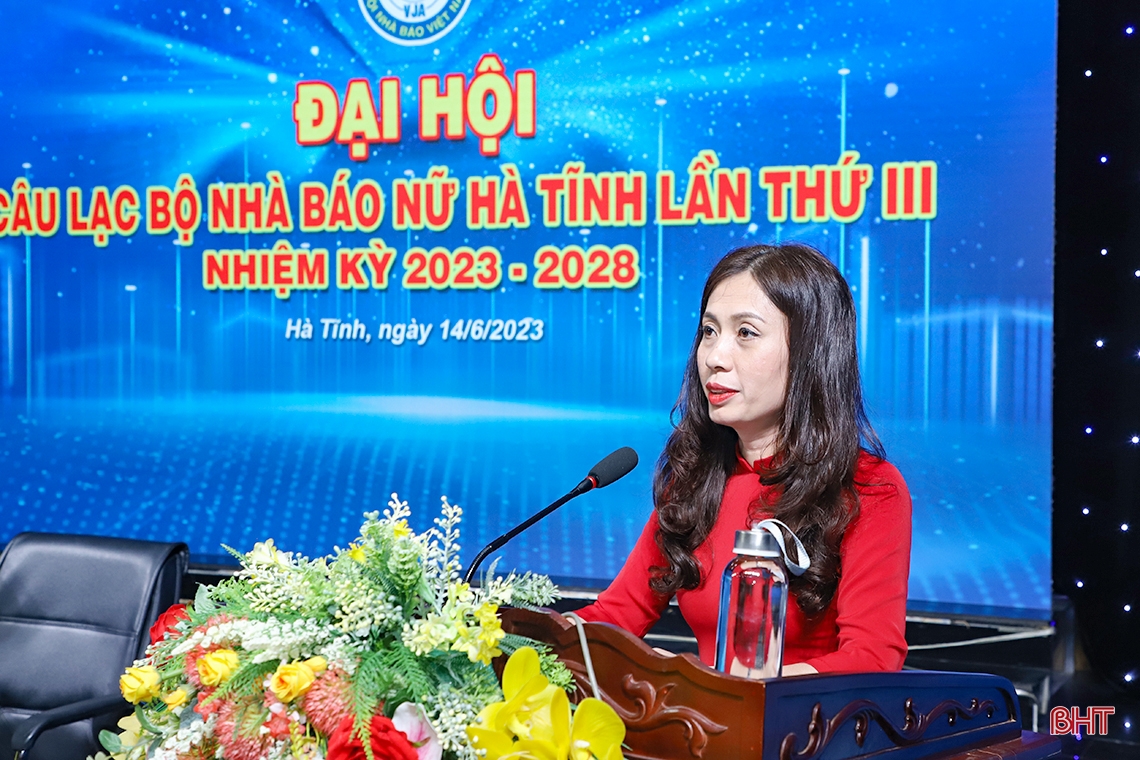 Nhà báo nữ Hà Tĩnh phát huy vai trò cầu nối giữa hệ thống chính trị và Nhân dân