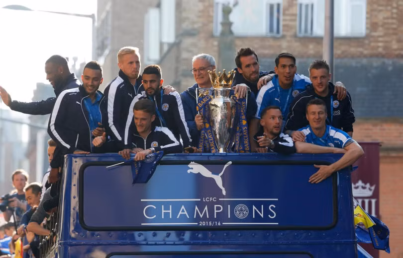 Hình ảnh chỉ còn trong ký ức của Leicester City.