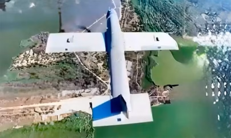 UAV Molniya của Nga trong ảnh công bố ngày 3/7. Ảnh: Facebook/Serhiy Beskrestnov
