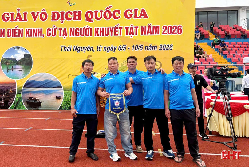 Đoàn Hà Tĩnh tham gia thi đấu tại giải đấu.