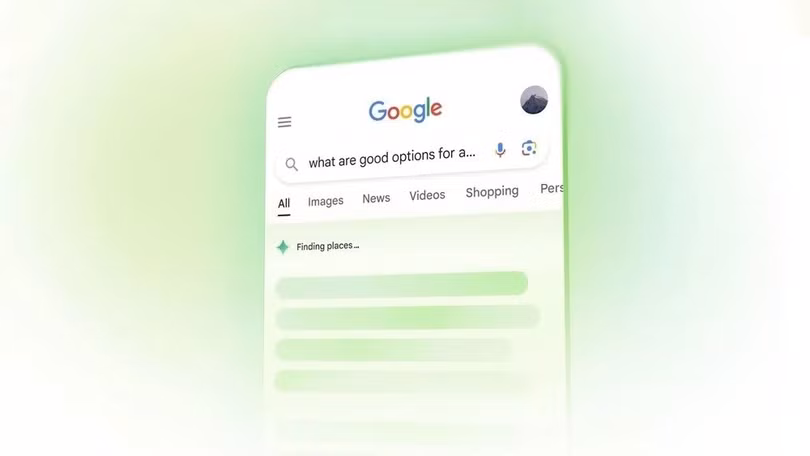 Việc bổ sung bản tóm tắt câu trả lời bằng AI là thay đổi lớn nhất Google với công cụ tìm kiếm cốt lõi suốt nhiều năm qua. Ảnh: Google.